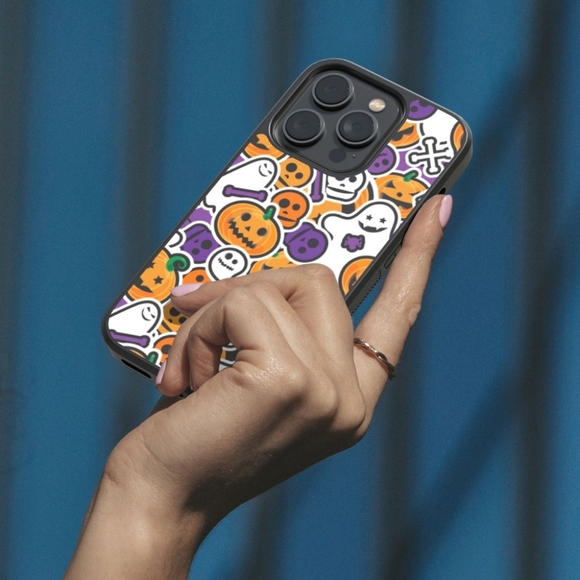 Halloween Case for iPhone 15, iPhone 14, iPhone 13, S23 Ultra, S22 Ultra, S22 - Picture 2 of 4